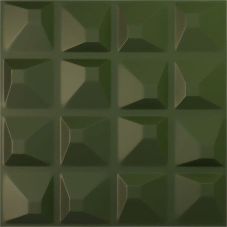 Ekena Millwork 19 5/8in. W x 19 5/8in. H Tristan EnduraWall Decorative 3D Wall Panel Covers 2.67 Sq. Ft. WP20X20TNGCG